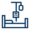 icons8 hospital bed with iv machine 100